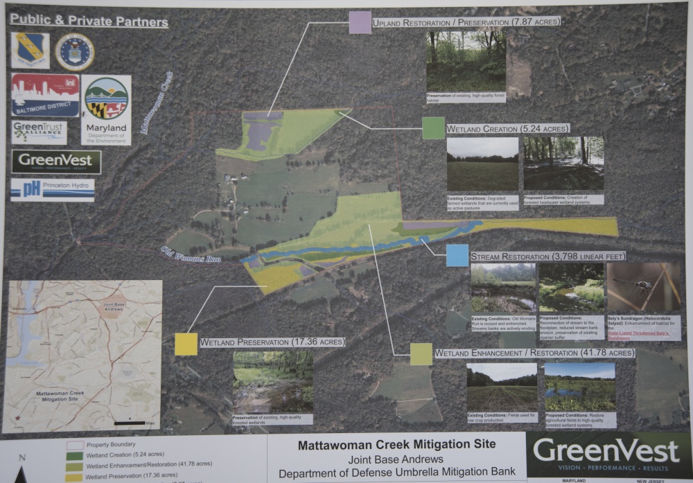 Greenvest LLC UMBI Mattawoman Creek Map