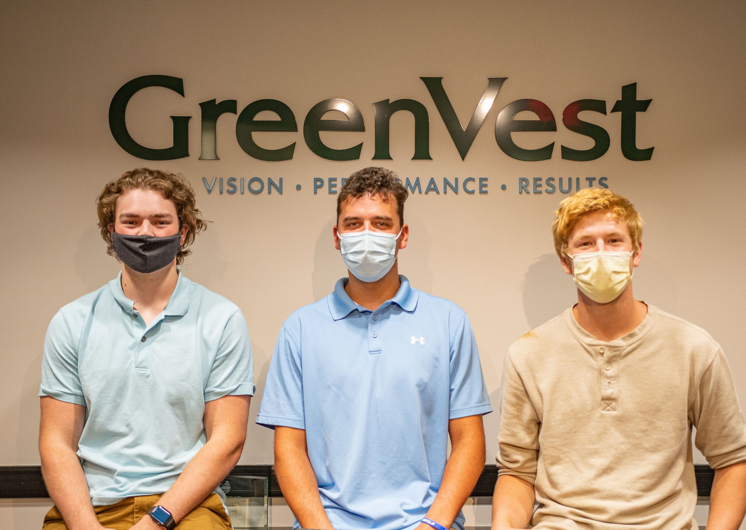 GreenVest's Interns: Nate, Christian, and Matt